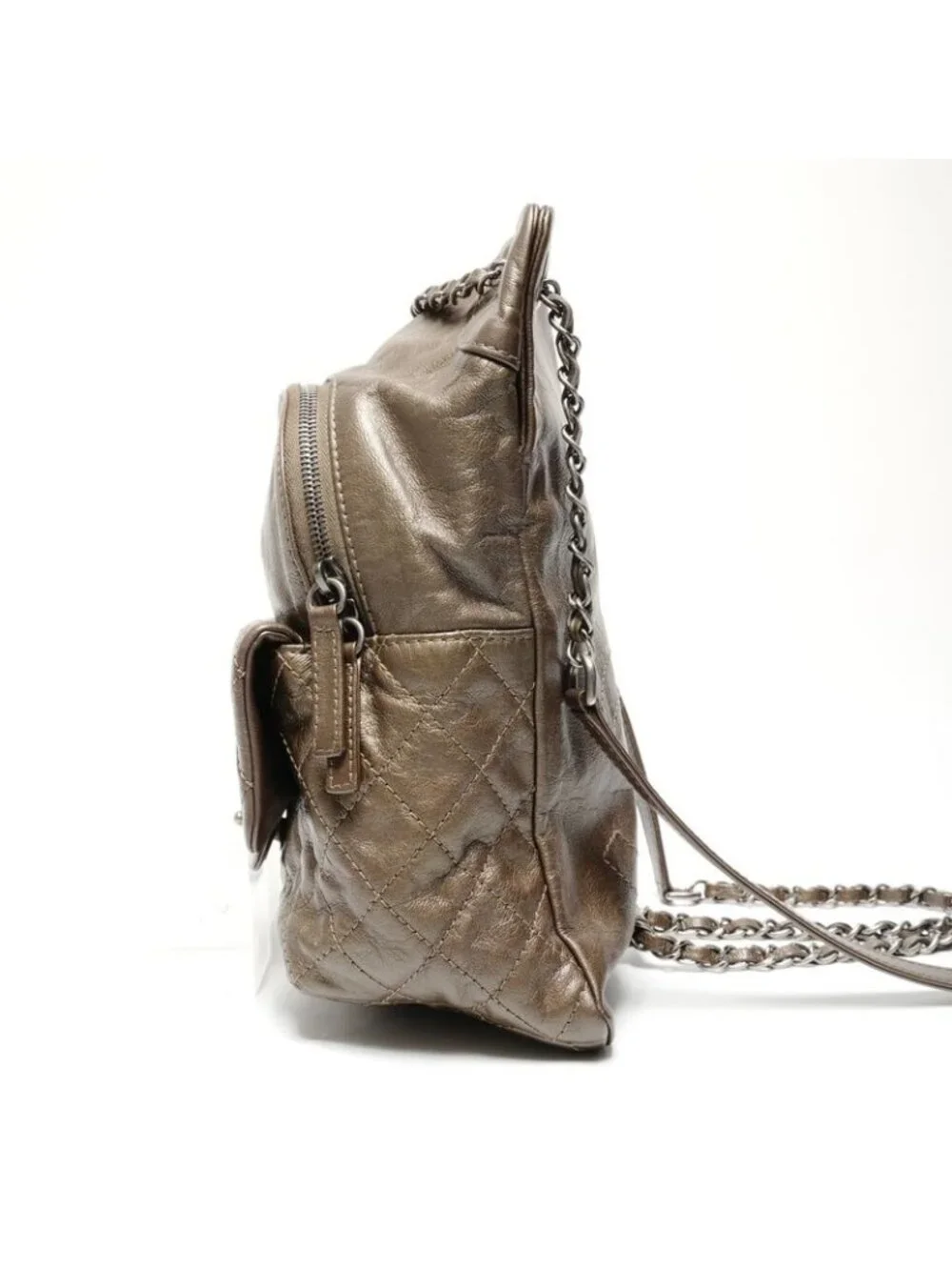 Chanel Backpack Lambskin Quilted Sac - Picture 4 of 10